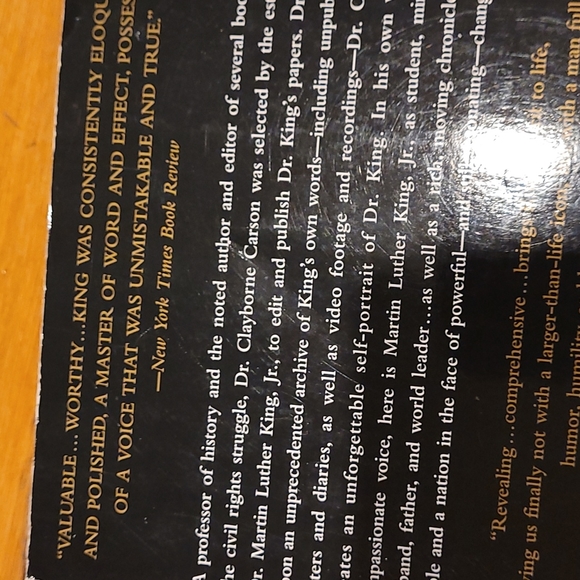 The Autobiography Of Martin Luther King Junior, By Clayborne Carson 2001 - Picture 8 of 16